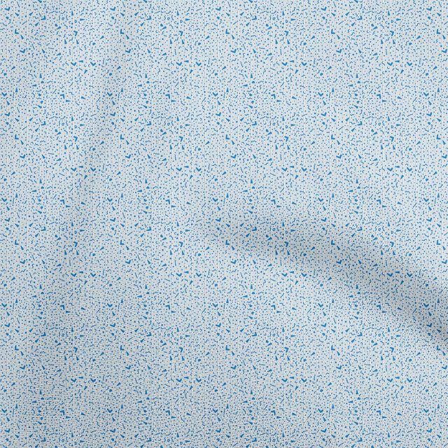 oneOone Viscose Chiffon Light Blue Fabric Abstract Craft Projects Decor Fabric Printed By The Yard 42 Inch Wide