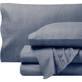 thumbnail image 1 of Flannel Sheet Set  Cotton  Velvety Soft Heavyweight - Double Brushed Flannel - Deep Pocket (Queen  Grey), 1 of 9