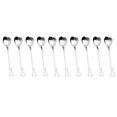 thumbnail image 1 of EeaseCA 10pcs Stainless Steel Heart Shape Spoons Scoop Stirring Spoon Tableware for Dessert Cake Coffee, 1 of 6