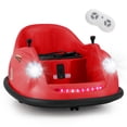 thumbnail image 1 of Gymax 12V Electric Kids Ride on Bumper Car Battery Powered Bumping Car w/ Remote Control Red, 1 of 10