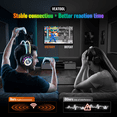 thumbnail image 4 of VEATOOL G3 USB Gaming Headset for PC, Computer Headphones with Microphone/Mic Noise Cancelling, 7.1 Surround Sound, RGB Light - Wired Headphones for PS4, PS5 Console, Laptop, 4 of 7