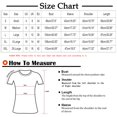 thumbnail image 3 of Mefallenssiah Blouses pour Femmes Décontractées Mode Féminine T-Shirt Imprimé Manches 3/4 Blouse Col Rond Hauts Décontractés, 3 of 5