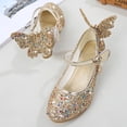 thumbnail image 3 of XZNGL Shoes for Kids Girls Infant Kids Baby Girls Crystal Bling Single Princess Shoes Sandals Princess Shoes for Girls Kids Sandals Girls Kids Shoes Girls Baby Girls Shoes, 3 of 9