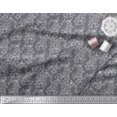 thumbnail image 3 of Soimoi Georgette Viscose Fabric Leaves & Floral Block Decor Fabric Printed Yard 42 Inch Wide, 3 of 3