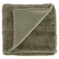 thumbnail image 1 of Bouclair Sage Ellyn Faux Fur Throw 50x60 in (127x152 cm), 1 of 10