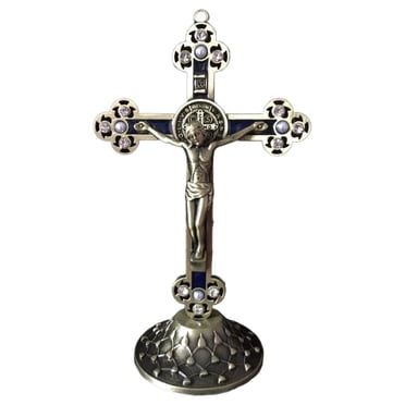 Wall Crucifix Catholic ian Cross Religious Jesus Figure Statue Bronze