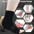 thumbnail image 2 of 6 Pairs Dr Sock Soothers Socks Anti Fatigue Compression Foot Sleeve Support Brace Sock For, 2 of 7