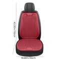 thumbnail image 3 of ZZkhGO Car Seat Cushion and Backrest Set, Airflow Cool Cushion for Summer, Multi-Seat Car Accessory for All Vehicles, 3 of 7