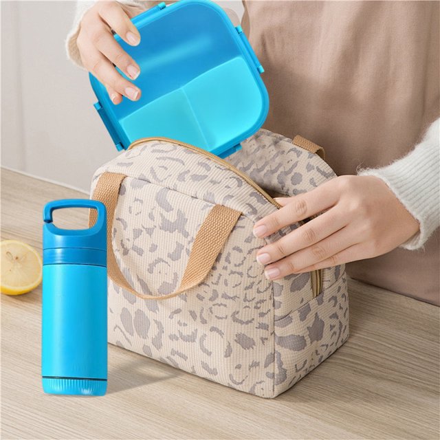 Tyidzon Lunchbox And Mug Set Bento Lunch Box For Kids Lunch Containers For Adults Leak Proof Microwaveable Feature