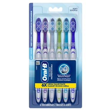Oral-B Brosse à Dents Dual Clean, Souple