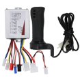 thumbnail image 1 of Zyyini Throttle Handle,12V 500W Speed Controller Throttle Grip Set Accessory for Electric Bicycle Scooter E‑Bike,Throttle Grip, 1 of 8