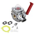 thumbnail image 3 of Weedeater Carburetor, High-hardness Metal Aluminum Strong Structure Excellent Workmanship Carburetor  For  UT-33600A 26cc EHCPS 0264AT 0264OF, 3 of 8
