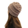 thumbnail image 3 of Bonnets TIMIFIS pour Femmes, Bonnets d'Hiver en Tricot pour Femmes, Extensibles, Chauds, Amples, Tricotés, Bonnets Épais -, 3 of 3