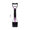 thumbnail image 3 of SLYNSHome Pooper Scooper for Dogs,Non-Breakable Long Handle Foldable Portable Dog Scooper with Spring,Easy to Pick Up - Purple, 3 of 9