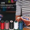 thumbnail image 2 of kjfeif Household Polyester Sewing Thread 210D/3 High-Strength Line - 1190 Yards Durable Thread for Upholstery, Quilting & Fabric Repair, 2 of 6