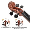 thumbnail image 2 of A Kids Simulation Violin Toy Playable Musical Instrument Beginner Violin With Bow Educational Music Toy 5.91 X 2.76 Inches 1.38 Lb, 2 of 6