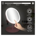 thumbnail image 3 of Makeup Mirror LED Vanity Mirrors Three Lights Cosmetic Miroir With Touch Stand Mirror Adjustable Lighted Make Up Desk Mirrors ,Widely Use, 3 of 7