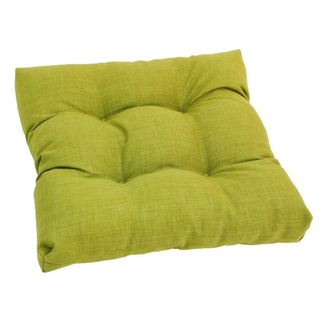 Coussin de Chaise de Salle à Manger Capitonné en Polyester Filé Carré de 19 Po