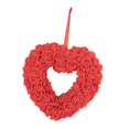 thumbnail image 4 of 2024 Saint-Valentin en Forme de Coeur en Forme de Couronne de Rose Artificielle, 4 of 8