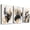 Encre, variante sur Décor Mural 3 Pcs pour la Maison Peinture à l'Huile sur Toile Impression Paysage Art Mural Décor Moderne pour la Maison Oeuvre d'Art Impression Image Peintures Image Encadrée Oeuvre d'Art pour Salon Murs de Salle à Manger 12x16 Pouces
