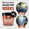 thumbnail image 3 of Flexible Waterproof Sealant - Black, 946 ml, 3 of 6