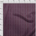 thumbnail image 2 of oneOone Tissu Polyester Lycra Chevronfeuilles & Floral Imprimé au Mètre 56 Pouces de Large, 2 of 4