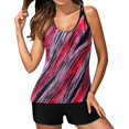 thumbnail image 1 of Swim Suits  Women Plus Size Womens Swimwear Tankini Swimsuit Plus Tummy Control Bathing Suits Tankini Tops Shorts, 1 of 8