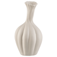 thumbnail image 1 of Bouclair Beige Tall Petal Vase, 1 of 3