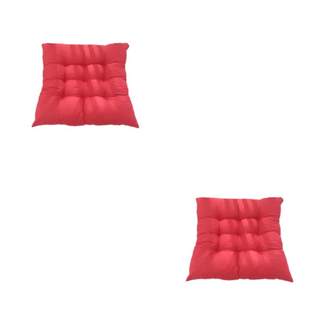 Maytalsory Coussin Respirant en Tissu Polyester Remplissage de Perles Libération de Pression Tissu Polyester Confortable et Respirant Rouge Vif 2Set