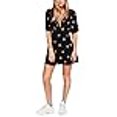 thumbnail image 3 of Free People Womens Mockingbird Mesh Inset Mini Dress, Black, 0, 3 of 4
