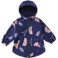 thumbnail image 2 of Imperméable pour Tout-Petites Filles, Manteau de Pluie Imperméable, Ensemble Pantalon avec Capuche, 2 of 6