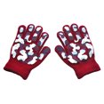 thumbnail image 2 of QualitChoice 1 Paire Hiver Enfants Gants Enfants Confortable Chaud Couvre-Doigts avec Motif de Camouflage pour l'Extérieur Porter Rouge + Camouflage 1Set, 2 of 6