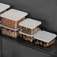 thumbnail image 4 of EGNMCR Aliments avec Couvercles Hermétiques Lot de 3 Contenants de Préparation de Repas en Verre Boîte Bento Contenants Alimentaires Réutilisables Contenants de Contrôle pour Perte de Poids Contenants de Cuisine pour Lunch avec Couvercles Hermétiques, 4 of 8