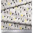 thumbnail image 3 of Soimoi Rayon Fabric Cat Animal Printed Fabric 1 Yard 56 Inch Wide, 3 of 3