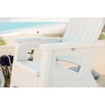 thumbnail image 4 of Chaise Adirondack d’extérieur Suncast avec espace de rangement, couleur Ice Cube, conception en résine multi-parois, 4 of 7
