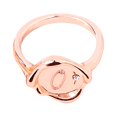 thumbnail image 2 of pstuiky Rings Ring 26 Flower English Letters Rose Gold Diamond Bracelet Letter Couple Ring, 2 of 2