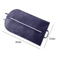 thumbnail image 3 of Vrorvz Foldable Garment Bag for Closet Storage and Travel with Handles Long Lasting Non Woven Fabric Hanging Clothes Protector with Smooth Zipper Suit for Suits and Dresses, 3 of 7