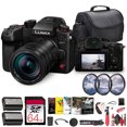 thumbnail image 1 of Panasonic Lumix GH7 Mirrorless Micro Four Thirds Camera with 12-60mm F/2.8-4 Lens (DC-GH7LK) + 64GB Card + More, 1 of 10