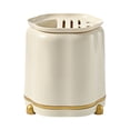 thumbnail image 3 of Rotating Knife Storage Block with Drainage Holes, Modern Countertop Organizer for Cutlery, Easy to Clean, 3 of 8