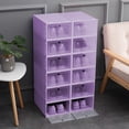 thumbnail image 1 of Boovnll Shoe Rack, Multifunction Detachable Sturdy Plastic Stackable Rack Shoe Storage Organizer, Shoe Organizer for Entryway, Dormitory, Bedroom, Bathroom, Shoe Storage, 1 of 6