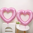 thumbnail image 4 of PEONAVET 33 Inch Large Hollow Balloons Valentine's Day Birthday Party Decoration Shooting Props Bright Surfaces Can Be Connected In Series, 4 of 6