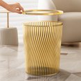 thumbnail image 1 of Savings Oefntac Trash Can Vertical Light Translucent Large Capacity Trash Can Style Trash Can 15L, 1 of 6