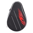 thumbnail image 2 of Pong Paddle Case, Table Tennis Racket Case Table Tennis Paddle Case 30x20x2cm Black Oxford Cloth + Sponge with Balls Pouch for Store Table Tennis Racket and Balls, 2 of 7