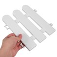 thumbnail image 2 of Shisuyan 10Pcs Fence Solid Plastic Fencing DIY Delicate Garden Courtyard Lawn Guardrail, 2 of 8