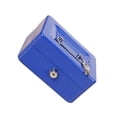 thumbnail image 2 of ZheElen Lightweight Portable Metal Money Box - Cash Safe And Organized Easy To Money Box With Double Layer blue 1Set, 2 of 6