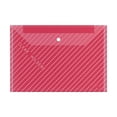 thumbnail image 2 of IROINID File Bag,Document Organizer,Reusable File Folders File Bags Document Holder,Thickened A4 Transparent Document Bag Waterproof Buckle Bag Label Plastic Archive Bag Data Bag, 2 of 5