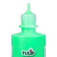 thumbnail image 2 of Tulip Puff Dimensional Fabric Paint, Fluorescent Green, 4 fl. oz., Nontoxic, Liquid, Permanent, Flexible, Machine Washable, 3D Texture, 2 of 6