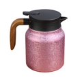 thumbnail image 4 of Elodie Stainless Steel Thermal Carafe Insulation Teapot Hot Water Dispenser Easy to Use pink, 4 of 8