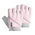thumbnail image 1 of TFixol Gants de Musculation Roses à Demi-Doigts pour Femmes - Respirants, Antidérapants, Lavables avec Protège-Poignet pour Sports de Plein Air, Taille g, 1 of 5