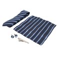 thumbnail image 4 of Cravates Bleues, Ensemble de Cravates pour Hommes Classiques à Rayures Cravates pour Hommes Grande Capacité, 4 of 12